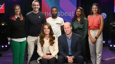 Prince And Princess Of Wales Take Over Radio Newsbeat BBC News