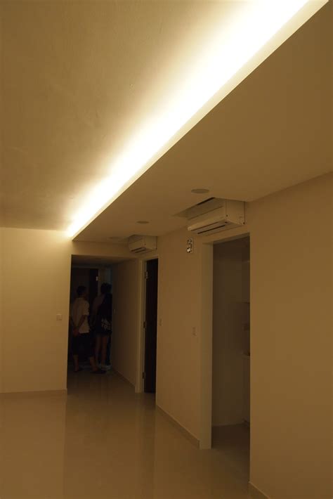 This type of lighting is often used to provide an ambient atmosphere and to make emphasis on the outer edges or ceiling of a room. Plaster Ceiling & Partition Drywall Singapore: October 2011