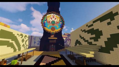 Minecraft Zelda Majoras Mask Clock Town Youtube
