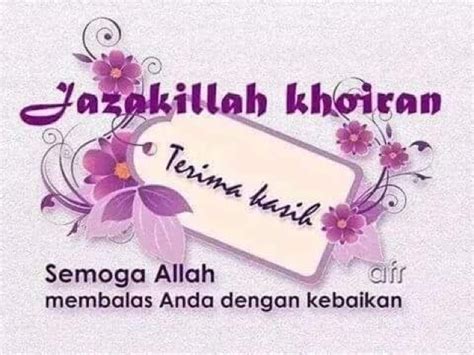 terima kasih bahasa arab