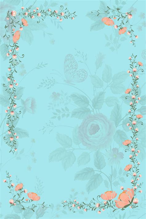 Tiffany Blue And Gold Background