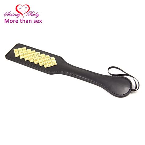Smooth Face Fetish Leather Spanking Paddle Flirt Clap Slap Pat On Ass Male Female Sex Toys For