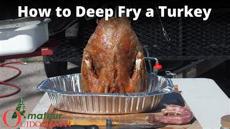 How To Deep Fry A Turkey Youtube