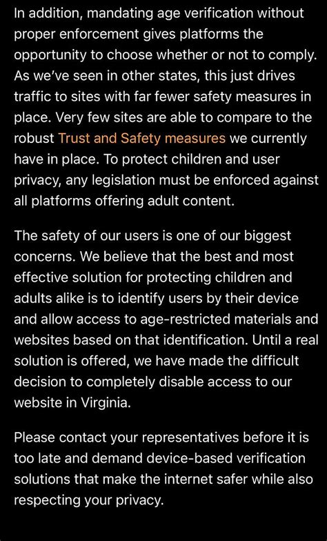 Pornhub Pulls Out Of Virginia Blocking Users In The State From