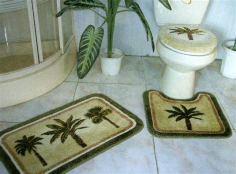 We'll review the issue and make a decision about a partial or a full refund. 3 Pieces Tropical Green Palm Tree Bathroom/bath Mat Rug ...