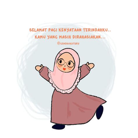 Lirik lagu sedih dan mungkin menyentuh hati kita dengan gambar animasi. Animasi islam | Kartun, Ungkapan lucu, Gambar lucu