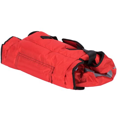 Servit Heavy Duty Insulated Red Nylon Sandwich Take Out Delivery Bag
