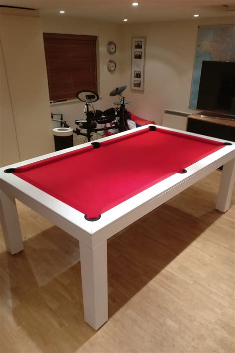 Here Is Our Contemporary Pool Table In Solid Oak And Is Colour E8
