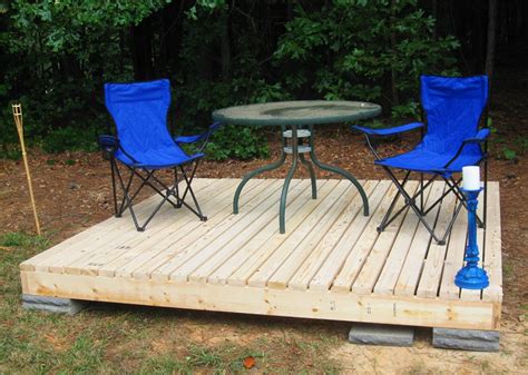 Simple Floating Deck Instructables