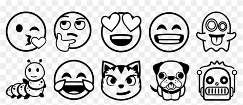 (smiley, emoji) / emojis emoticons malvorlagen zum ausdrucken 20. Smiley bilder zum ausmalen | Smileys Zum Ausmalen ...