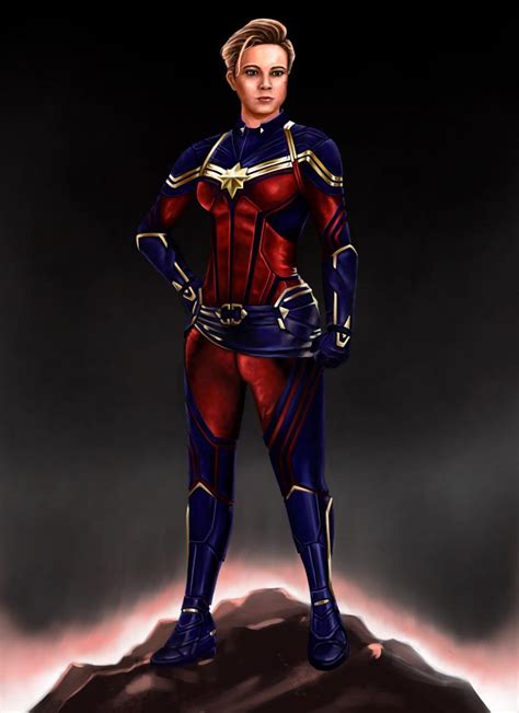 Awesome Endgame Captain Marvel Artwork By Uromaweeld Rcaptainmarvel