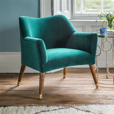 While its curved, vertical slat back provides firm spinal support, the raised, drain hole seat is easy to clean and ensures guests are at a comfortable height to enjoy your. Astoria Chair in Teal Velvet with Brass Caps