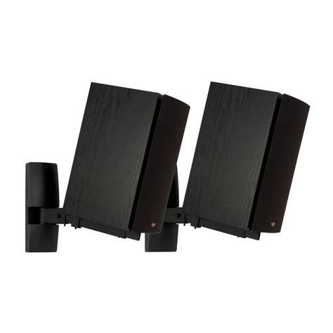 Sanus Speaker Wall Mounts For Larger Bookshelf Speakers Black Wms2