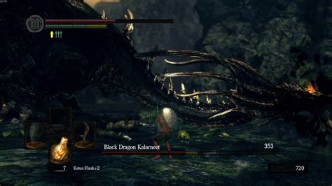 So many deaths fighting them made me feel like the character was getting stronger, even felt like a story. Dark Souls Black Dragon Kalameet Boss Fight - YouTube