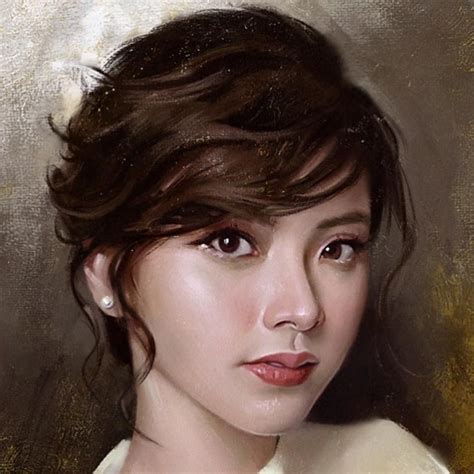 Justine Florentino Digital Painting Profile Picture Painting