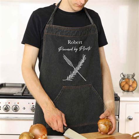Personalised Mens Extra Large Kitchen Apron By Dibor