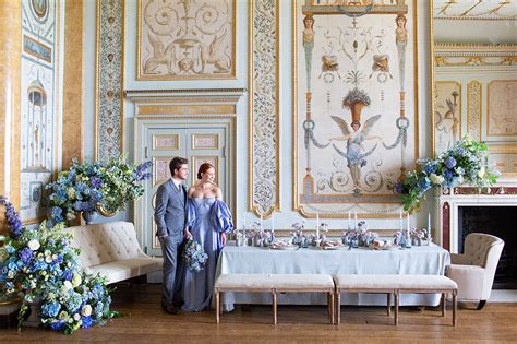 Bridgerton Bride: A Beautiful Blue, Regency Inspired Micro Wedding