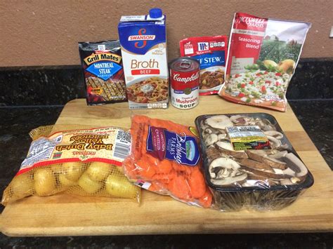 Season beef with salt and pepper then seer in a hot skillet. Beef Stew Made With Lipton Onion Soup Mix - Recipes lipton ...