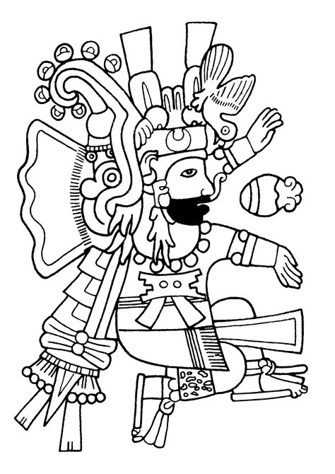 Detalles 72 Dibujos Aztecas Para Colorear Muy Caliente Vn