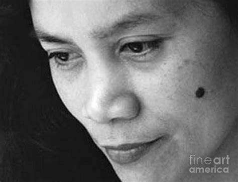 Closeup Of A Filipina Beauty With A Mole On Her Cheek Photograph By Jim
