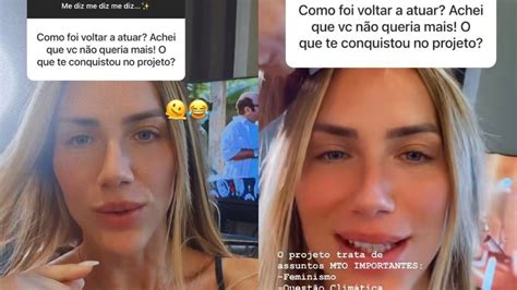 Giovanna Ewbank fala sobre voltar a atuar em série Estava saudades