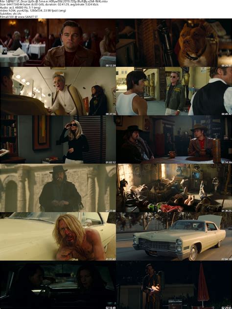 Download Once Upon A Time In Hollywood 2019 720p Bluray X264 Wiki
