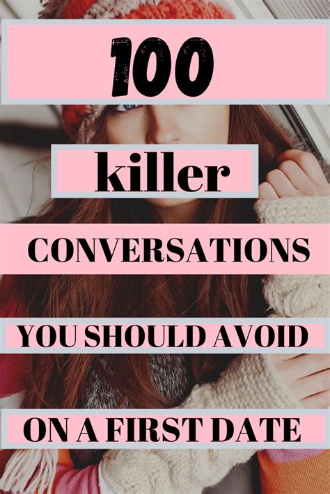100 Conversation Starter To Avoid On A First Date Conversation