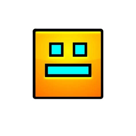 This Is A Picture Of The Geometry Dash Cube Rnotinteresting
