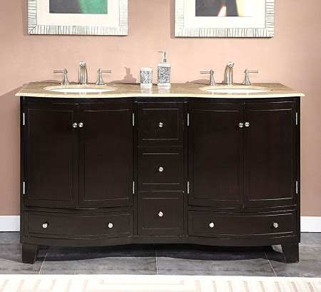 The bliss is one of the most elegant modern bathroom vanities around. 60 Inch Double Sink Bathroom Vanity with Choice of Top