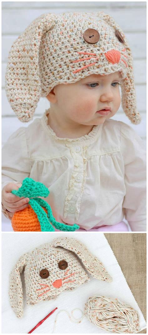 28 Crochet Bunny Patterns Cute And Free Diyncrafty