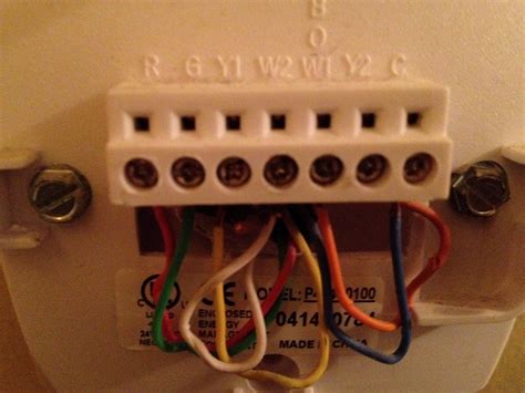 My diagnostic light was blinking twice indicating my thermostat was bad so i replaced with a new one. The heat is not coming on and the thermostat is blank. How ...