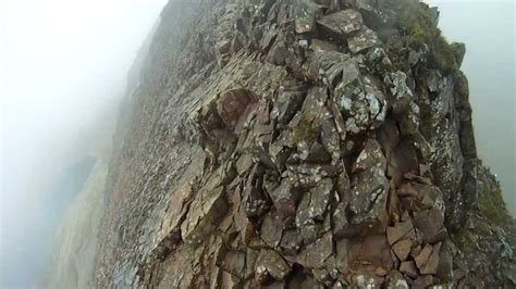 Crib Goch Knife Edge Ridge Walk By Snowdon Wales Youtube