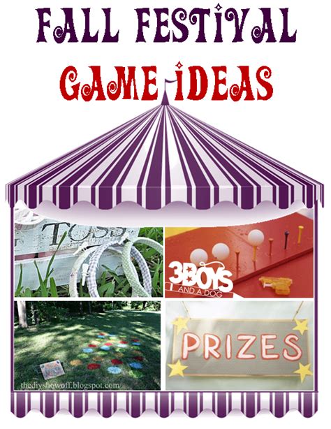 Fall Festival Game Ideas Prize Ideas Fall Festival Games Festival