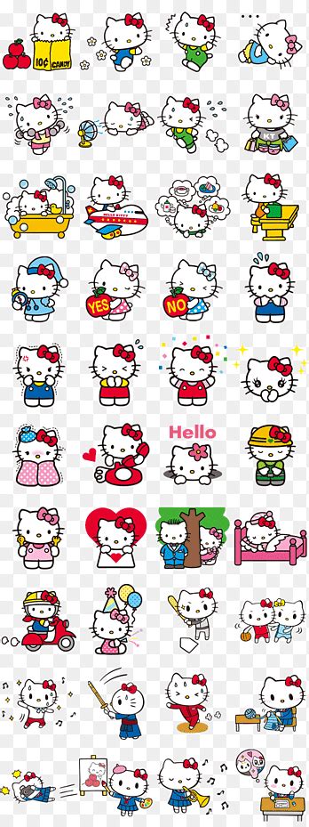 Hello Kitty Emoji