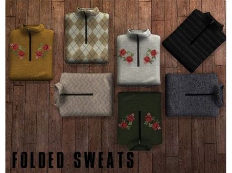 The Sims 4 Folded Sweats By Leosims Sims 4 Sims Sims 4 Cc Furniture