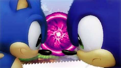 Sonic Generations Classic Sonic Vs Modern Sonic Youtube