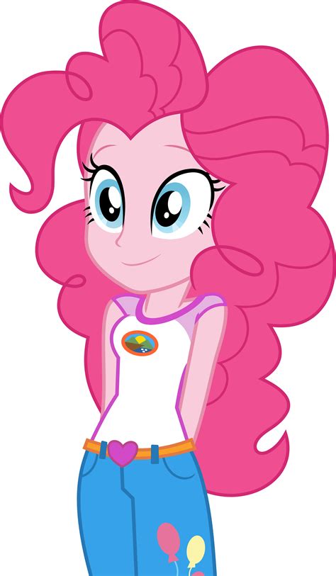 Share the best gifs now >>>. Mlp EqG 4 Pinkie Pie (...) vector by luckreza8 on DeviantArt