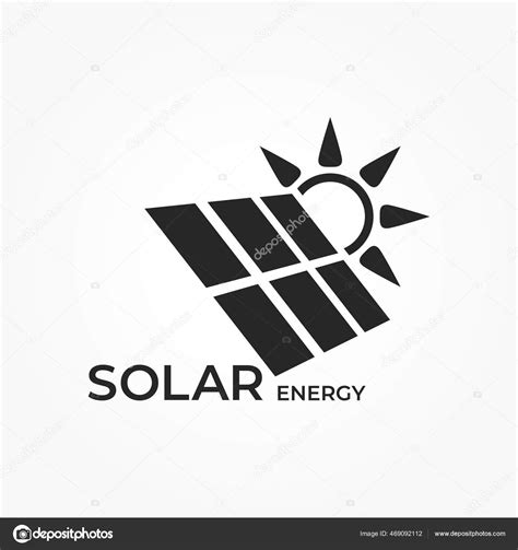 Solar Energy Logo Eco Environment Sustainable Renewable Energy Symbol