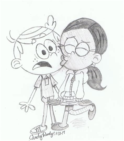 Ronnie Anne Kissing Lincoln By Candyrandy7d On Deviantart