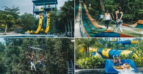 Escape Theme Park Penang 2 In 1 Waterpark And Adventure Course For