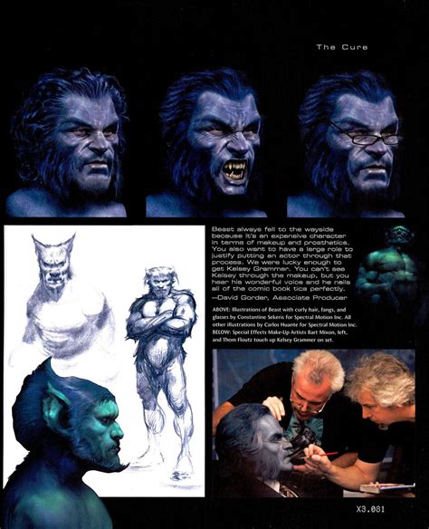Concept Art Of Beast From X3 The Last Stand Rxmen