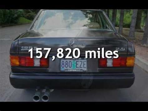 The site owner hides the web page description. 1988 Mercedes-Benz 190E 2.6, 5 Speed Manual,AMG Wheels. for sale in Milwaukie, OR - YouTube