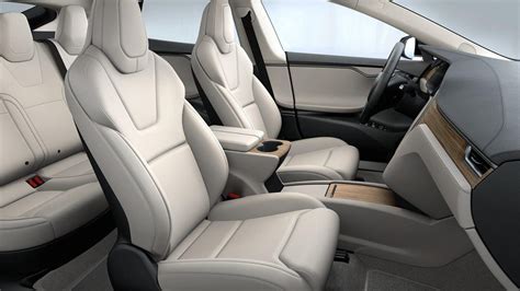 A Look At The Tesla Model Xs Vegan Ultra White Interior Video