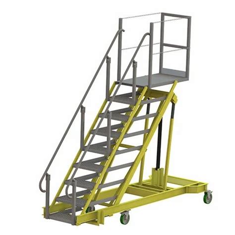 Portable Ms Platform Ladder For Railwaysindustrial At Rs 80000 In Delhi