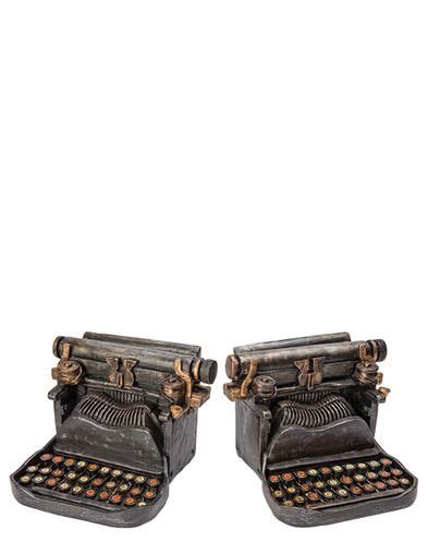 Hemmingway Typewriter Bookends | Bookends, Typewriter ...