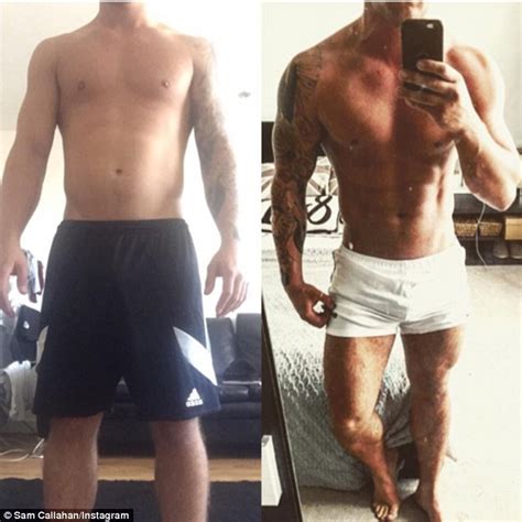 Former X Factors Sam Callahan Topless In Latest Twitter Post Daily