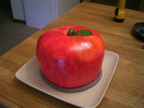 Amazing Apple Cake · How To Decorate A Food Shaped Cake · Food Decoration On Cut Out Keep