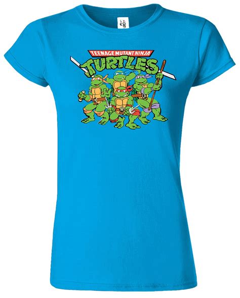 Teenage Mutant Womens T Shirt Ninja Turtles Tmnt Short Sleeves Top T Shirt Ebay
