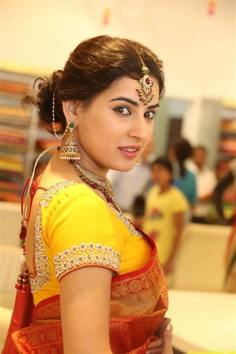 Latest Archana Veda Hot Photos In Red Saree Actress Album