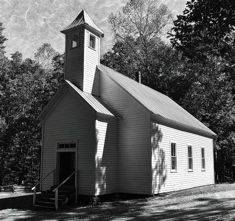 Old White Church Photograph By Victor Montgomery Pixels